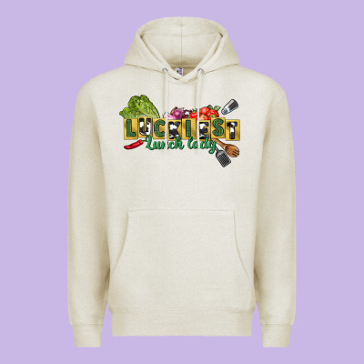 Luckiest Lunch Lady St. Patrick's Day Premium Hoodie Designed By Cowgirlartshop