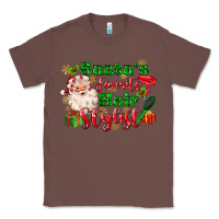 Chestnut santas favorite hair stylist Classic Tee - MaliasSmallBusiness