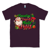 Plum santas favorite hair stylist Classic Tee - MaliasSmallBusiness