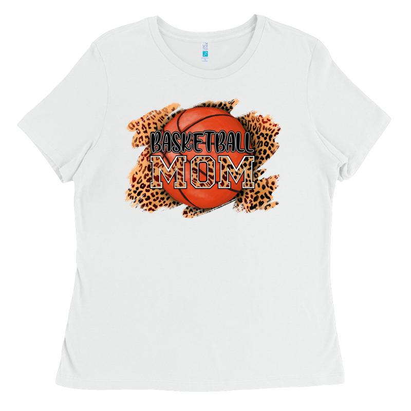 Basketball Mom Ladies Tee by AdoDesignShop | Teevron