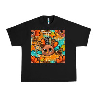Black thanksgiving turkey and cone with tartan seamless pattern bbs Urban Heavy Tee - BundleAndBundleShop