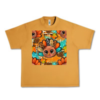 Peanut Butter thanksgiving turkey and cone with tartan seamless pattern bbs Urban Heavy Tee - BundleAndBundleShop