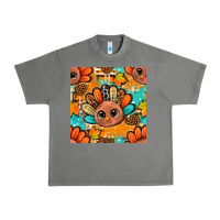 Tornado thanksgiving turkey and cone with tartan seamless pattern bbs Urban Heavy Tee - BundleAndBundleShop