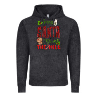 Vintage Black sorry santa ı drank the milk Vintage Hoodie - MaliasSmallBusiness