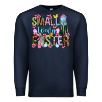 Navy Easter Day Small town Easter Premium Sweatshirt - OliviaCreatesArt