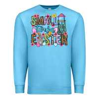 Ocean Blue Easter Day Small town Easter Premium Sweatshirt - OliviaCreatesArt