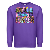 Purple Easter Day Small town Easter Premium Sweatshirt - OliviaCreatesArt