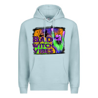 Blue Mist bad witch vibes Premium Hoodie - JahusDesignShop