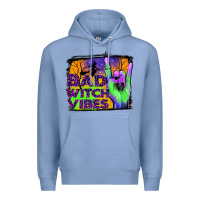 Colony Blue bad witch vibes Premium Hoodie - JahusDesignShop