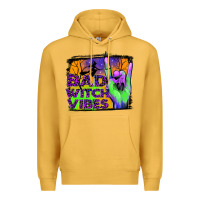 Mustard bad witch vibes Premium Hoodie - JahusDesignShop