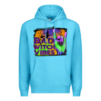 Ocean Blue bad witch vibes Premium Hoodie - JahusDesignShop