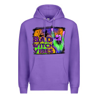 Purple bad witch vibes Premium Hoodie - JahusDesignShop