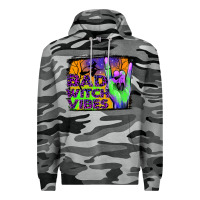 Slate Camo bad witch vibes Premium Hoodie - JahusDesignShop