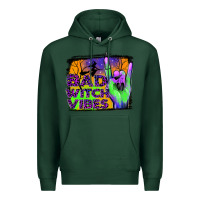 Sports Green bad witch vibes Premium Hoodie - JahusDesignShop