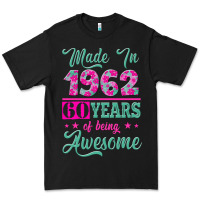 Black made in 1962, 60 years of being awesome Premium Tee - Jasminsmagicworld