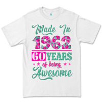 White made in 1962, 60 years of being awesome Premium Tee - Jasminsmagicworld