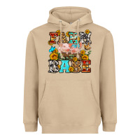 Mushroom western farm babe Heavyweight Hoodie - OliviaCreatesArt