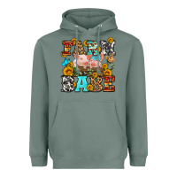 Sage western farm babe Heavyweight Hoodie - OliviaCreatesArt