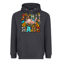 Smoke western farm babe Heavyweight Hoodie - OliviaCreatesArt
