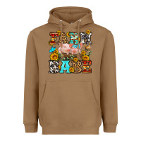 Toasted Coconut western farm babe Heavyweight Hoodie - OliviaCreatesArt