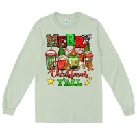 Matcha merry Christmas y'all gnome coffee Long Sleeve Tee - Jasminsmagicworld