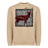 Mushroom Christmas Deer Heavyweight Sweatshirt - Bettercallsaul