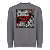 Storm Christmas Deer Heavyweight Sweatshirt - Bettercallsaul