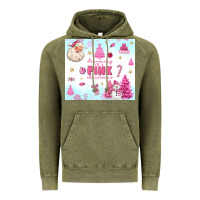 Vintage Olive dreaming of a pink christmas Vintage Hoodie - MaliasSmallBusiness
