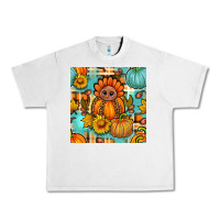 Lunar Rock thanksgiving turkey with tartan seamless pattern bbs Urban Heavy Tee - BundleAndBundleShop