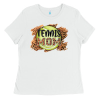White tennis mom Ladies Tee - AdoDesignShop
