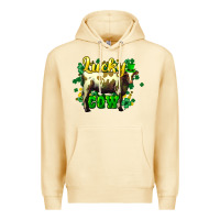 Pina Colada St. Patrick's Day Cow Premium Hoodie - HowdyJamesFarm
