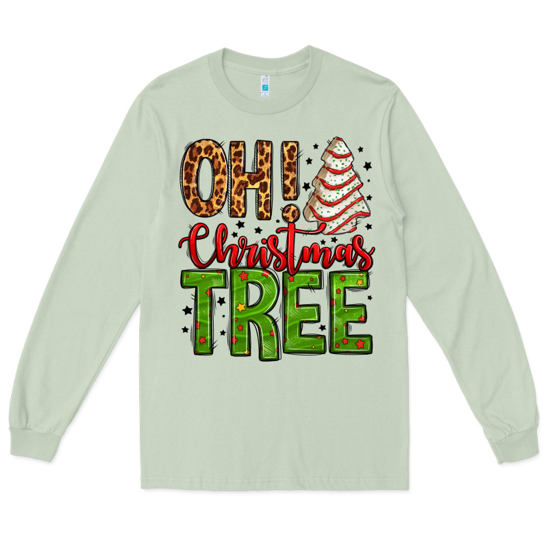 Oh Christmas Tree Cake Long Sleeve Tee by Jasminsmagicworld | Teevron