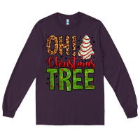 Plum oh Christmas tree cake Long Sleeve Tee - Jasminsmagicworld