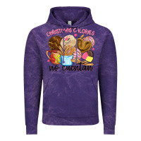 Cloud Purple christmas calories no cuentan Vintage Hoodie - MaliasSmallBusiness