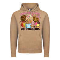 Vintage Coffee christmas calories no cuentan Vintage Hoodie - MaliasSmallBusiness