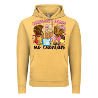 Christmas Calories No Cuentan Vintage Hoodie | Teevron