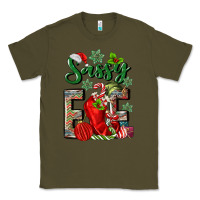 Army Green sassy elf Classic Tee - MaliasSmallBusiness