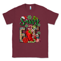 Burgundy sassy elf Classic Tee - MaliasSmallBusiness
