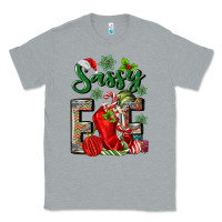 Heather Grey sassy elf Classic Tee - MaliasSmallBusiness