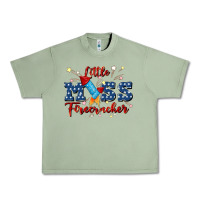 Oil Green little miss firecracker Urban Heavy Tee - JahusDesignShop