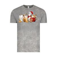 Cloud Rock Christmas Milk and Cookie Latte Coffee Cups Vintage Tee - MaliasSmallBusiness
