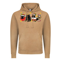 Vintage Camel christmas cats Vintage Hoodie - MaliasSmallBusiness