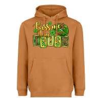 Meerkat St. Patrick's Kiss me i am irish Heavyweight Hoodie - OliviaCreatesArt