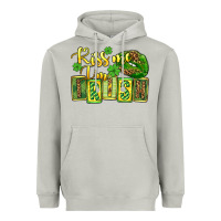 Moon Dust St. Patrick's Kiss me i am irish Heavyweight Hoodie - OliviaCreatesArt