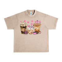French Oak cat coffee cups with paw bbs Urban Heavy Tee - BundleAndBundleShop