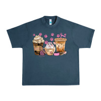 Midnight Navy cat coffee cups with paw bbs Urban Heavy Tee - BundleAndBundleShop