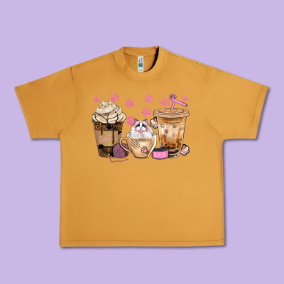 Cat Coffee Cups With Paw Bbs Urban Heavy Tee Designed By Bundleandbundleshop