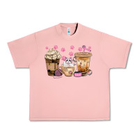 Salmon cat coffee cups with paw bbs Urban Heavy Tee - BundleAndBundleShop