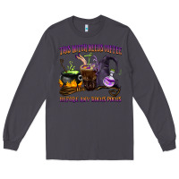 Smoke this witch needs coffee before any hocus pocus Long Sleeve Tee - BarkalooDesign