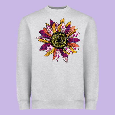 Sunflower Heavyweight Sweatshirt Designed By Bettercallsaul